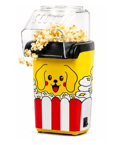 Pupcorn Popcorn Machine – Cute Puppy Air Popper Popcorn Maker, Oil-Free