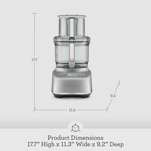Breville BFP810 Sous Chef 16 Cup Food Processor, Large, Brushed Stainless Steel