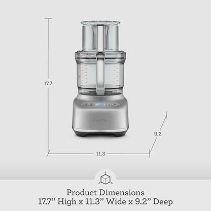 Breville BFP810 Sous Chef 16 Cup Food Processor, Large, Brushed Stainless Steel