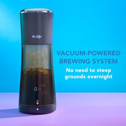 Mr. Coffee® Express Cold Brew Coffee Maker, 10-Minute Cold Brew Coffee Machine, Sake