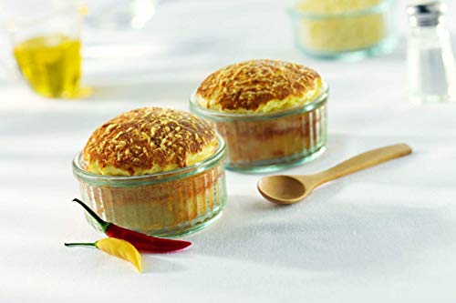 Duralex Made In France OvenChef 8 oz Ramekins, 3.9 Inch, Set of 4