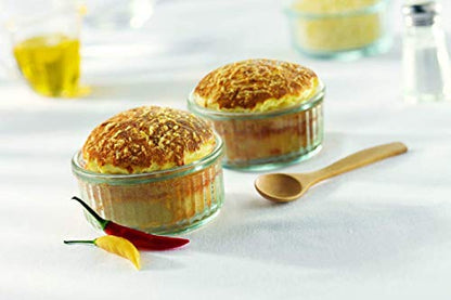 Duralex Made In France OvenChef 8 oz Ramekins, 3.9 Inch, Set of 4
