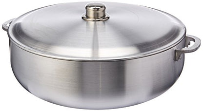 Uniware Super Quality Aluminum Caldero/ Stock Pot with Aluminum lid, Thickness 3mm, 18.5 QT