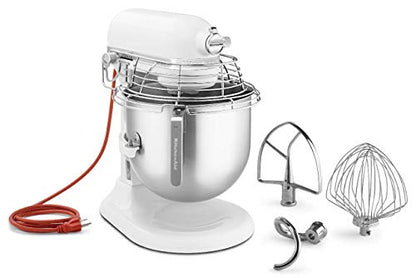 KitchenAid Commercial Series 8 Quart Bowl-Lift Stand Mixer with Stainless Steel Bowl Guard - KSMC895