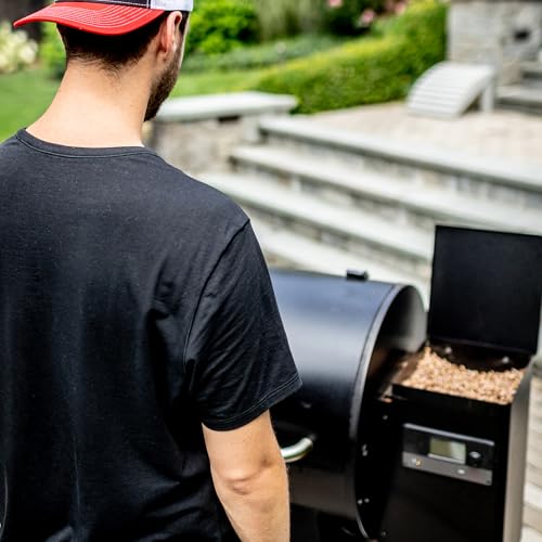 Bear Mountain All Natural Wood Pellets for Smoker, Grill & BBQ, 40 Lbs, Cherry - Premium Hardwood Barbecue Pellet Accessories for Indoor and Outdoor Grilling