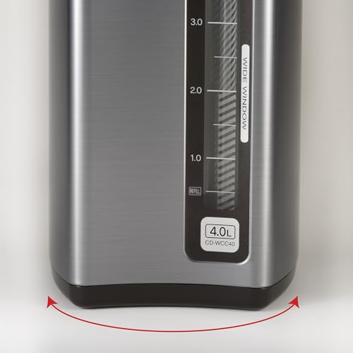 Zojirushi Micom Water Boiler and Warmer (135 oz. / 4L, Silver)