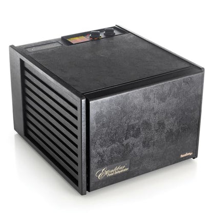 Excalibur Electric Food Dehydrator Machine 9-Tray with 26-Hour Timer, Automatic Shut Off Accurate Temperature Control and Fast Drying with 15 Square Feet of Drying Space, 600-Watts, Black