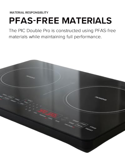 Nuwave PIC Double Pro Induction Cooktop, IMD Touch Controls, 30603V01