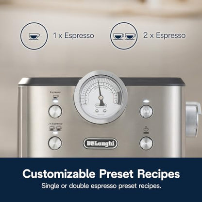 De'Longhi Classic Signature Espresso Machine, EM450 (Renewed)