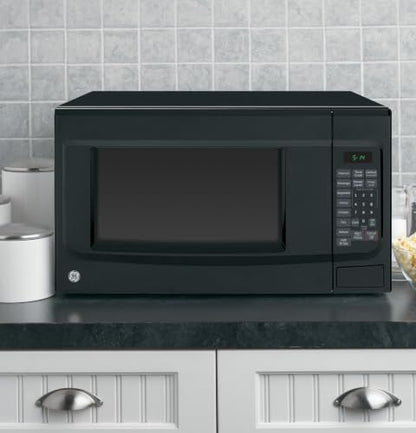 GE Countertop Microwave Oven, 1100 Watt, 1.4 Cu. Ft., Black, GCST14S1WBB