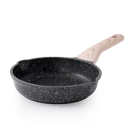 Kordisen Nonstick Frying Pan Skillet, 8 Inch Small Egg Omelet Pan, Healthy and Non Toxic, Induction Compatible, PFOA Free