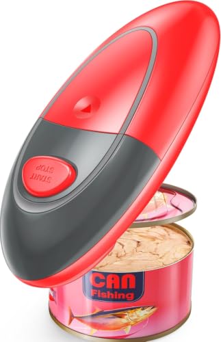 Electric Can Opener, Battery Operated Automatic Can Openers for Seniors