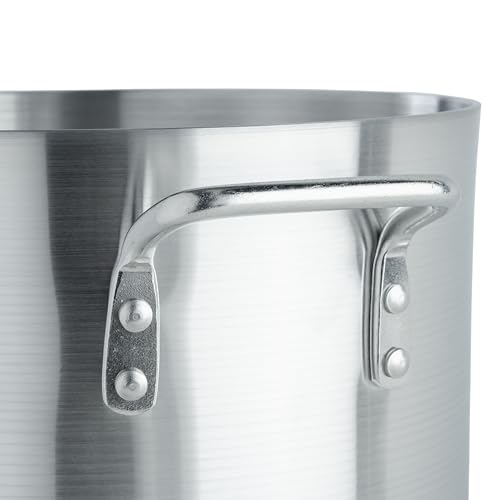 Winco Elemental Aluminum, 16 Qt Stock Pot, 4mm