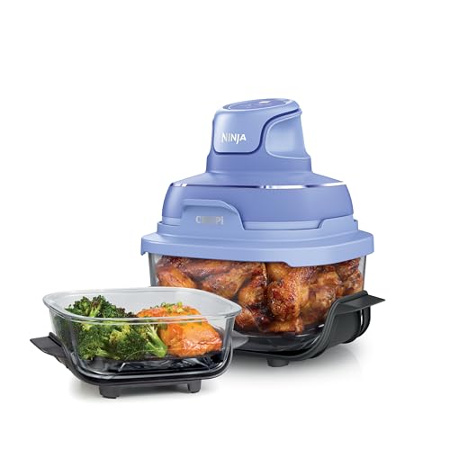 Ninja Crispi Glass Air Fryer, 4-in-1, Frosted Lilac, FN101PR