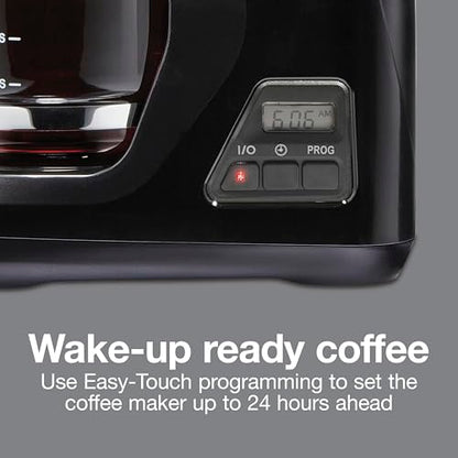 Proctor Silex Digital & Programmable FrontFill 12 Cup Drip Coffee Maker
