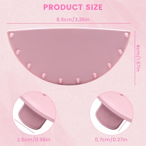2 PCS Cake Arch Guide Tools, Pink Cake Arch Tools, Cake Decorating Tools, Cake Ruffle Markers, Suitable for Beginners and Bakers.