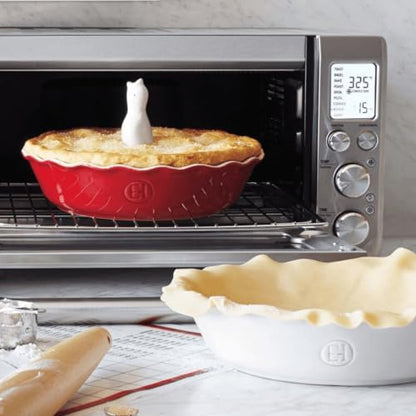 Emile Henry 9" Pie Dish - Modern Classics Collection | Rouge