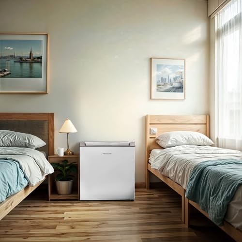 Frigidaire 1.6 cu ft Compact Mini Fridge, Perfect for Home or Office, Contemporary Series, White