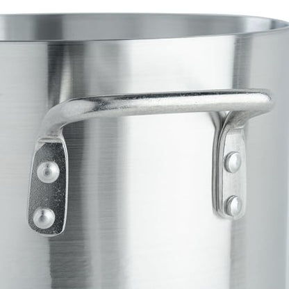 Winco Elemental Aluminum, 12 Qt Stock Pot, 4mm