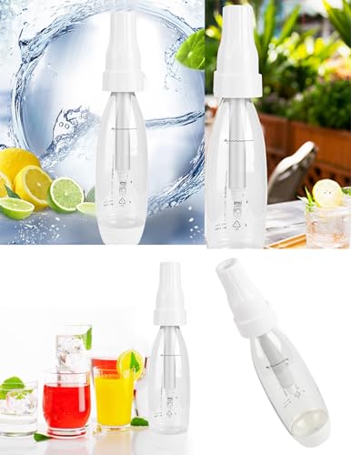 Portable Soda Maker Machine 34 Oz Sparkling Water Maker for Home Travel Instant Carbonation CO2 Cartridges Not Included