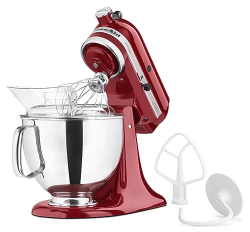 KitchenAid Artisan, 5-Qt Tilt Head Stand Mixer, KSM150PS, Empire Red