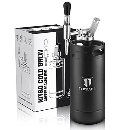 TMCRAFT 128oz Nitro Cold Brew Coffee Maker with Stout Creamer Faucet