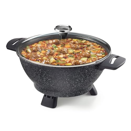Starfrit The Rock Electric Multi Pot, 4.5L, 1500W, Rock.Tec Non-Stick