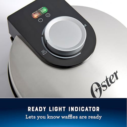 Oster Nonstick Belgian Waffle Maker, Nonstick Ceramic Waffle Iron