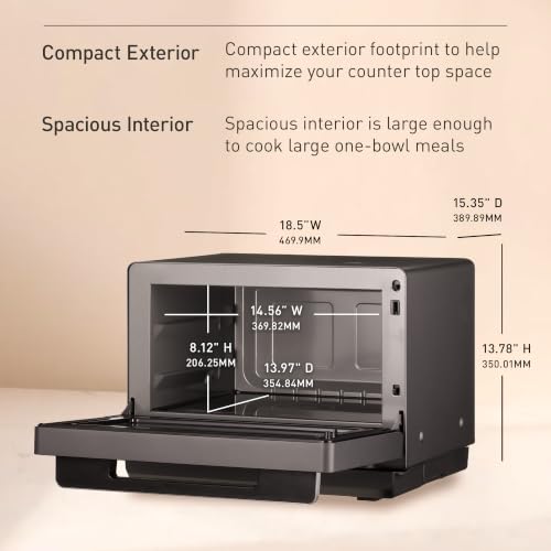 Panasonic Japanese Microwave, 1.0 cu. ft. 1200W Clean Design Flatbed Countertop Microwave Oven with Genius Sensor 2.0 One-Touch Cooking and Reheating, Inverter Technology, Auto Defrost – NN-SF57RM