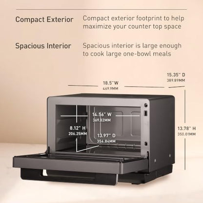 Panasonic Japanese Microwave, 1.0 cu. ft. 1200W Clean Design Flatbed Countertop Microwave Oven with Genius Sensor 2.0 One-Touch Cooking and Reheating, Inverter Technology, Auto Defrost – NN-SF57RM