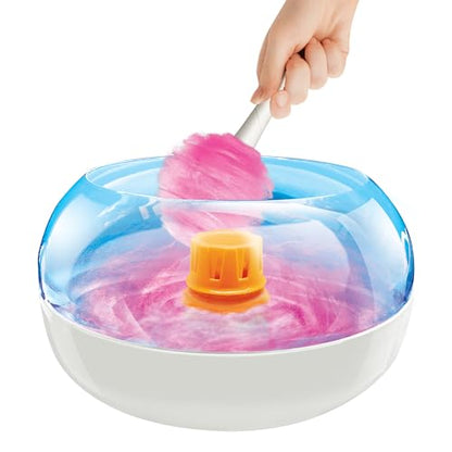 Cra-Z-Art Cotton Candy Maker, DIY Homemade Real Cotton Candy Machine for Kids, Comes with Paper Cones, and Measuring Spoons