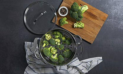 Granitestone 15 Pc Kitchen Pots and Pans Set Non Stick, Kitchen Cookware Sets, Pot and Pan Set, Nonstick Cookware Set, Diamond Coated Non Stick Pots and Pan Set, Dishwasher Safe - Blue