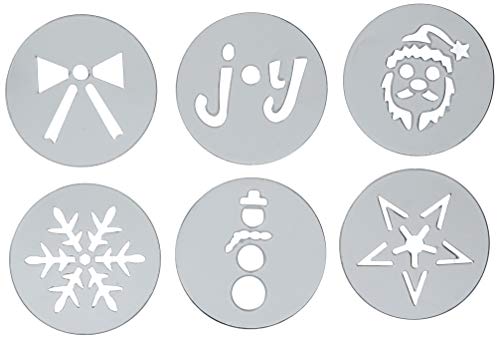 OXO Good Grips Cookie Press Holiday Disk Set, Metallic