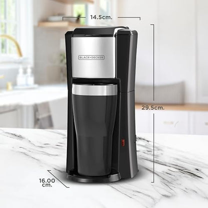 Single Serve Coffeemaker, Black