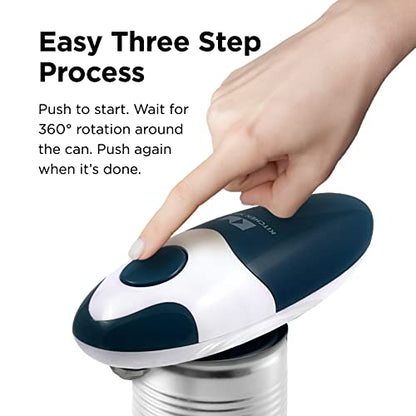 Kitchen Mama Auto 2.0 Electric Can Opener, Navy Blue