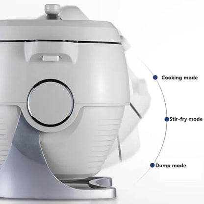 2000w 6l Auto Cooking Wok Fried Rice Machine, Three-Speed Pot and Fire Adjustment, Inner Pot 360° Rotation, 3D All-Round Heating, Suitable for Restaurants, Supermarkets