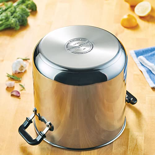 Farberware Classic Series 11 Quart Stockpot with Glass Lid