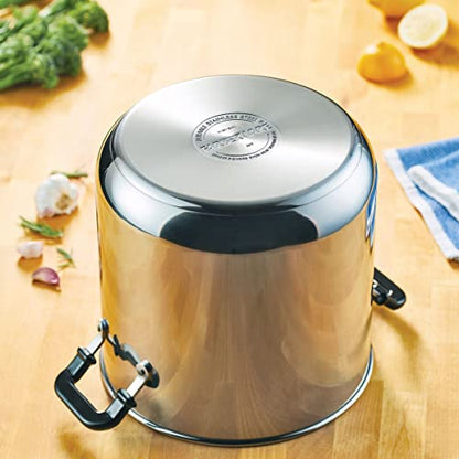 Farberware Classic Series 11 Quart Stockpot with Glass Lid