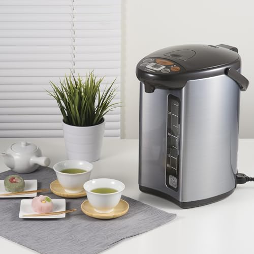 Zojirushi Micom Water Boiler and Warmer (135 oz. / 4L, Silver)