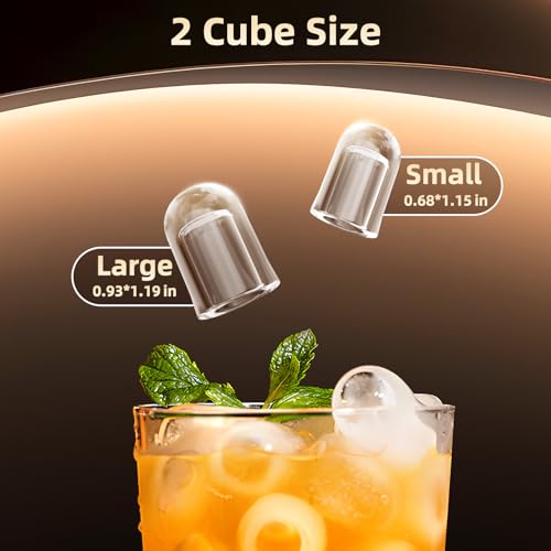 Countertop Portable Ice Maker, 8 Cubes in 6 Mins Fast Ice Making, 26Lbs Ice Per Day Auto Self-Cleaning Ice Machine with Ice Basket & Scoop, Compact Mini Ice Maker for Home Kitchen Office Bar RV Travel