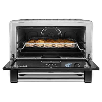 KitchenAid Digital Air Fry Countertop Oven, KCO124BM, Black Matte