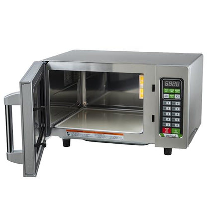 Winco Commercial-Grade Microwave with Touch Controls, 1,000 W, .9 Cubic Feet