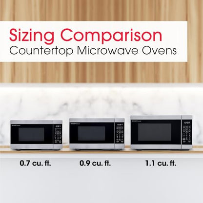 SHARP Countertop Microwave Oven Compatible with Alexa Orville Redenbacher's Certified with Removable 12.4" Carousel Turntable, 1000 Watt, 1.1 Cubic Feet, Stainless Steel