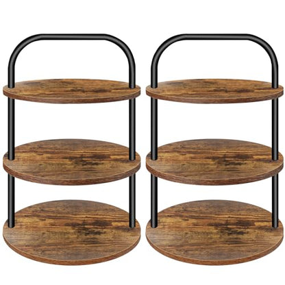 Cupcake Stand, Wooden Cupcake Stand for 100 Cupcakes 3 Tier Large Dessert Table Display Set Cupcake Tower Tiered Tray Stand Serving Tray for Party Supplies Vendor Display Farmhouse Decor