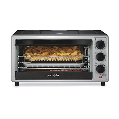 Proctor Silex 6 Slice Countertop Air Fryer Toaster Oven Combo