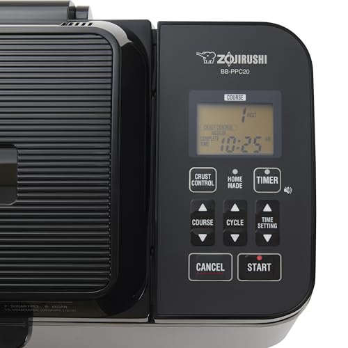 Zojirushi BB-PPC20BA Home Bakery Virtuoso Plus Breadmaker, PFAS Free