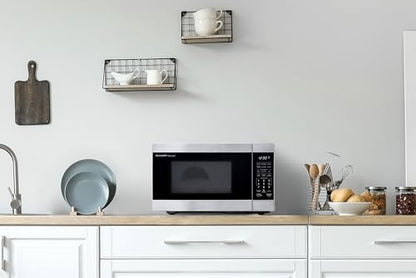 SHARP Countertop Microwave Oven with Removable 10.6" Carousel Turntable, 900 Watt, 0.9 Cubic Feet, Stainless Steel