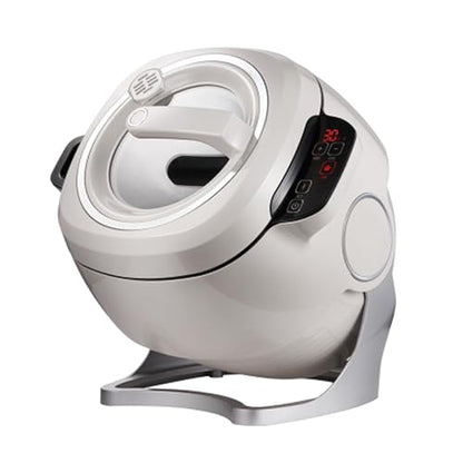Automatic Cooking Machine, 6L Auto Cooking Wok, 3 Speed Adjustable, 360° Automatic Rotation, for Stir Frying Stewing Cooking" (220v)