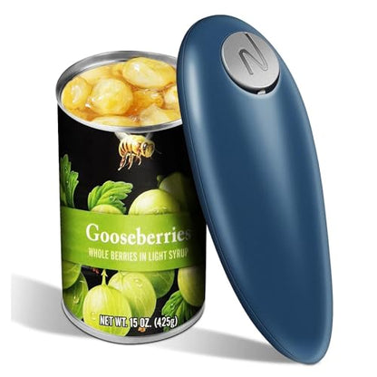 One-Touch Electric Can Openers Automatic Hand Free Can Opener for Arthritis and Seniors, Safety Can Opener Smooth Edge, Best Kitchen Gadget for Restaurant Home Use