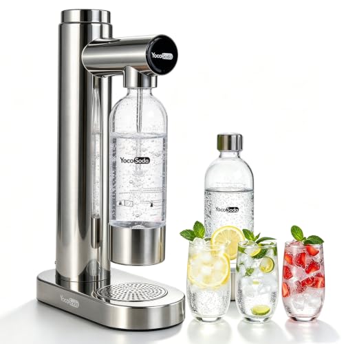 YOCOSODA Carbonator Soda Maker, Sparkling Water Maker Machine for Home